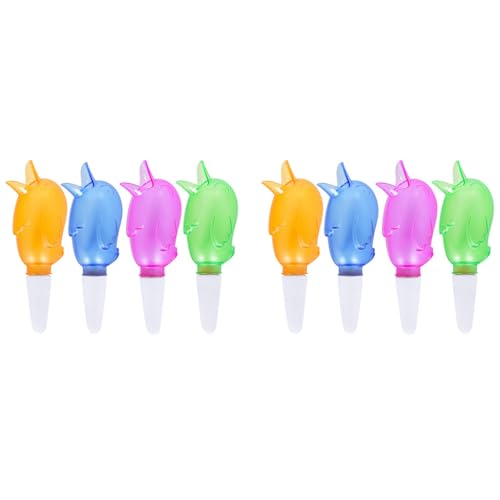 HASTHIP® 8PCS Drip Irrigation Kit for Pots Plant with Bottles Creative Ceramics Watering Device Automatic Gadget Garden Home Office Travel Vacation HASTHIP® 8PCS Drip Irrigation Kit for Pots Plant with Bottles Creative Ceramics Watering Device Automatic Gadget Garden Home Office Travel Vacation